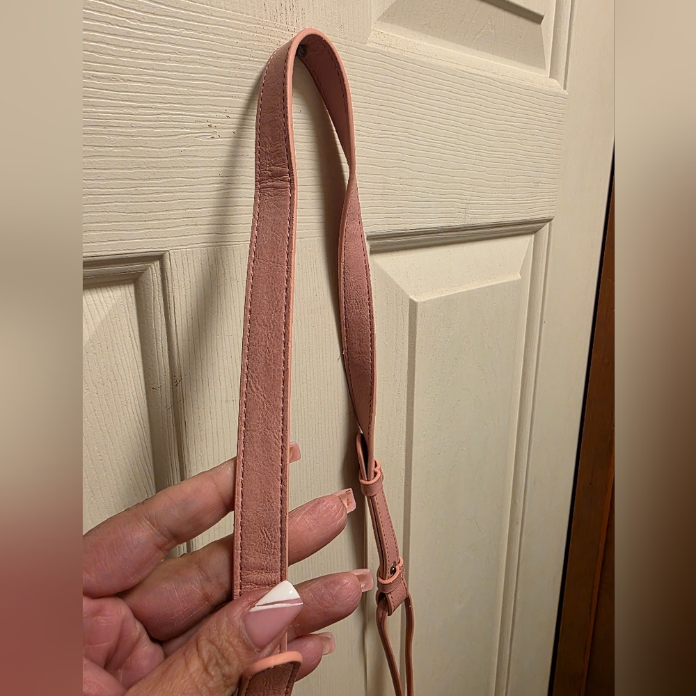 Free People Cabana Crossbody Bag In Vintage Pink New Without Tags - Picture 7 of 11